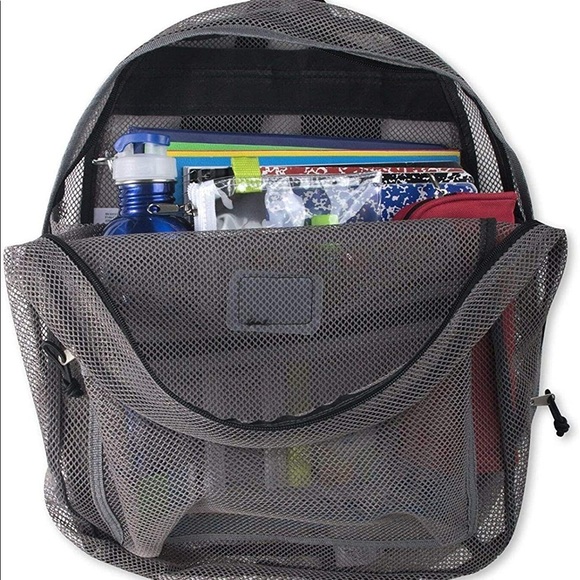 5/$25 NWOT grey mesh backpack. Trailmaker Equipment. - Picture 7 of 12